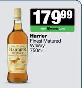 Harrier Finest Matured Whisky-750ml