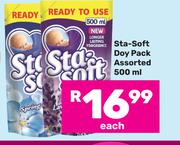 Sta Soft Doy Pack Assorted-500ml Each
