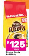 Nescafe Ricoffy Refill-800g Each
