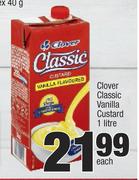Clover Classic Vanilla Custard-1Ltr Each