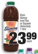 Elvin Slimsy Iced Tea Or Squash-1Ltr Each