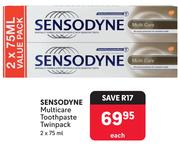 Sensodyne Multicare Toothpaste Twinpack-2 x 75ml