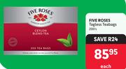 Five Roses Tagless Teabags-200's Pack