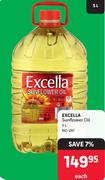Excella Sunflower Oil-5Ltr