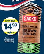 Sasko More Slices Brown Bread-700g