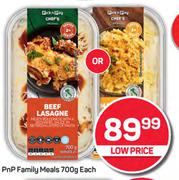 PnP Family Meals-700g Each
