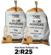Potjie Potato Thriftpacks-For 2 x 1kg