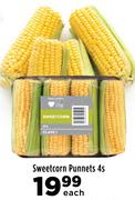 Sweetcorn Punnets-4's Pack Each