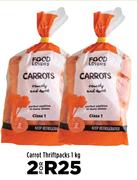 Carrot Thriftpack-For 2 x 1kg