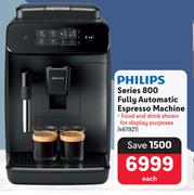 Philips Series 800 Fully Automatic Espresso Machine