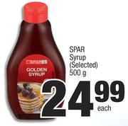 Spar Syrup (Selected)-500g Each