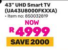 Samsung 43" UHD Smart TV UA43U8000FKXXA