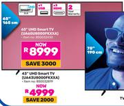 Samsung 65"(165cm) UHD Smart TV UA65U8000FKXXA