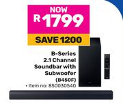 Samsung B-Series 2.1 Channel Soundbar With Subwoofer B450F