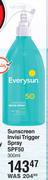 Everysun Sunscreen Invisi Trigger Spray SPF50-300ml