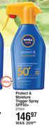 Nivea Sun Protect & Moisture Trigger Spray SPF50+-270ml