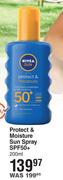 Nivea Sun Protect & Moisture Sun Spray SPF50+-200ml