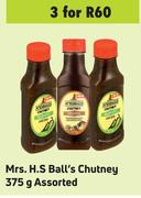 Mrs.H.S Ball's Chutney Assorted-For 3 x 375g