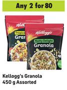 Kellogg's Granola Assorted-For 2 x 450g