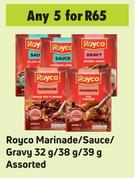 Royco Marinade/Sauce/Gravy Assorted-For 5 x 32g/38g/39g
