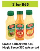 Crosse & Blackwell Kasi Magic Sauce Assorted-For 3 x 330g