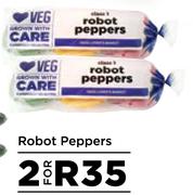 Robot Peppers-For 2