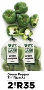 Green Pepper Thriftpacks-For 2