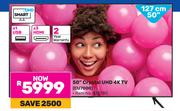 Samsung 50"(127cm) Crystal UHD 4K TV CU7000