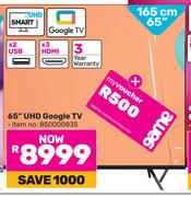 Skyworth 65"(165cm) UHD Google TV 