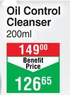 Acne-Solutions Oil Control Cleanser- 200ml