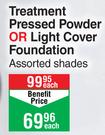 Yardley Treatment Pressed Powder Or Light Cover Foundation- Each