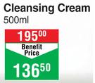 Bionike Triderm A.D. Cleansing Cream- 500ml