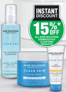 Acne-Solutions Acne Pads- 50 Cotton Rounds