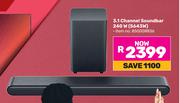 TCL 3.1 Channel Soundbar 240W S643W