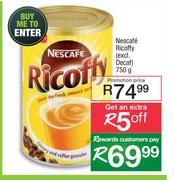 Nescafe Ricoffy (Excl.Decaf)-750g