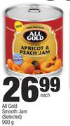 All Gold Smooth Jam (Selected)-900g Each