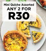 Mini Quiche Assorted-For Any 2