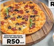 Selected Take Home Pizzas Assorted 28cm-Each