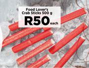 Food Lover's Crab Sticks-500g Each