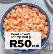 Food Lover's Shrimp-240g Each