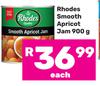 Rhodes Smooth Apricot Jam-900g