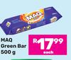 Maq Green Bar-500g Each