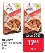 Nando's Peri Peri Bag & Bake-20g Each