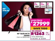 Samsung 85" (215cm) QLED 4K TV Q60D