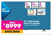 TCL 65" (165cm) QLED Google Smart TV 65C655