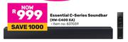 Samsung Essential C-Series Soundbar HW-C400XA