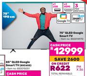 TCL 75" (190cm) QLED Google Smart TV 850014970