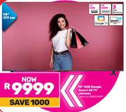 TCL 70" (177cm) UHD Google Smart 4K TV 70P655