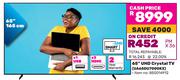 Samsung 65" (165cm) UHD Crystal TV UA65DU7000KX