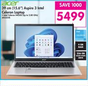 Acer 39cm (15.6") Aspire 3 Intel Celeron Laptop 453254